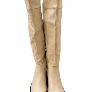 Dirty Laundry Tan Over the Knee Boots